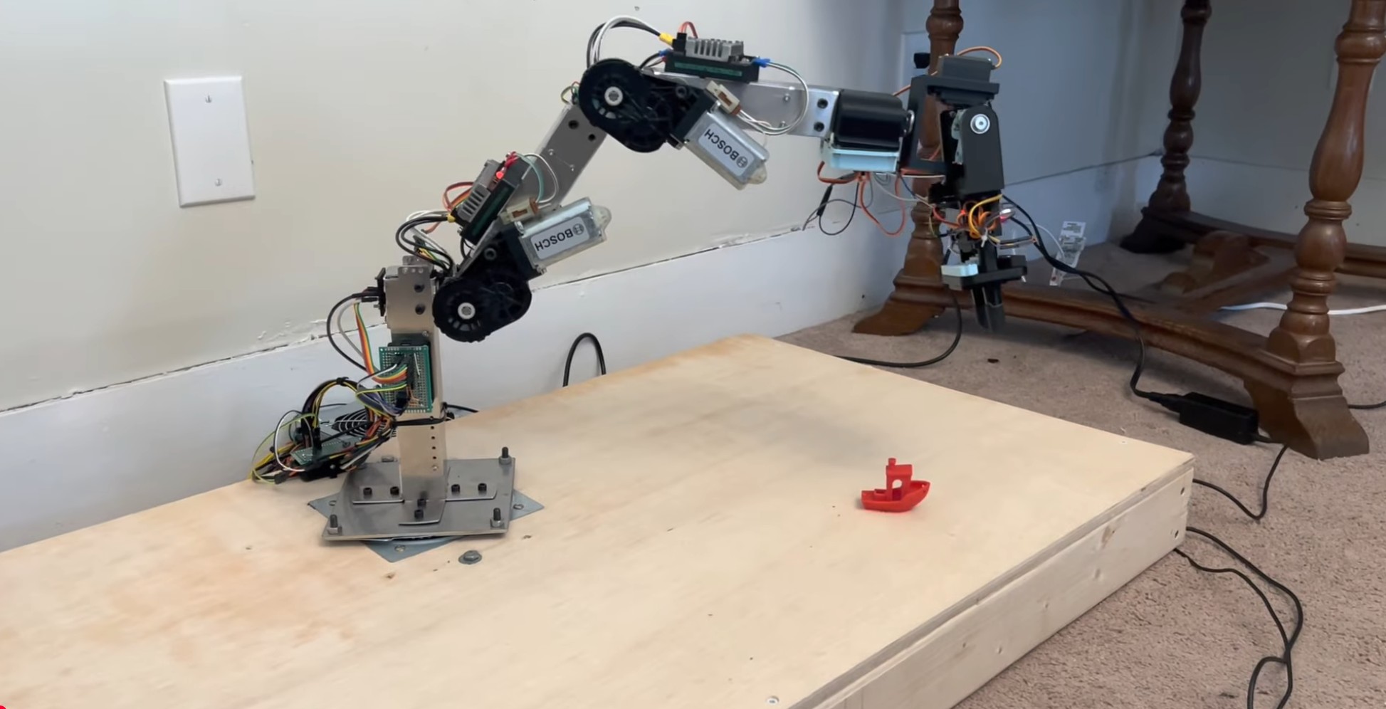 6‑DoF modular manipulator configuration